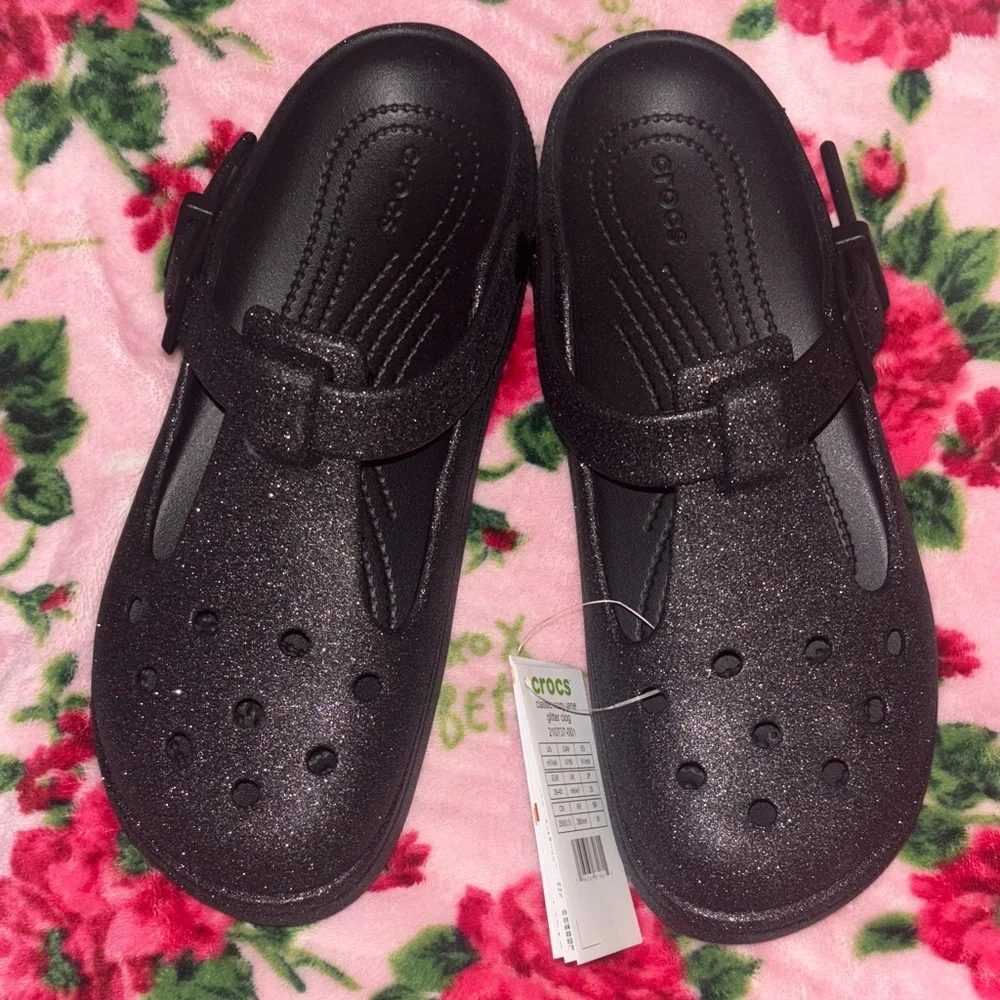 CROCS Women’s Glitter MARY JANE - Picture 6 of 7